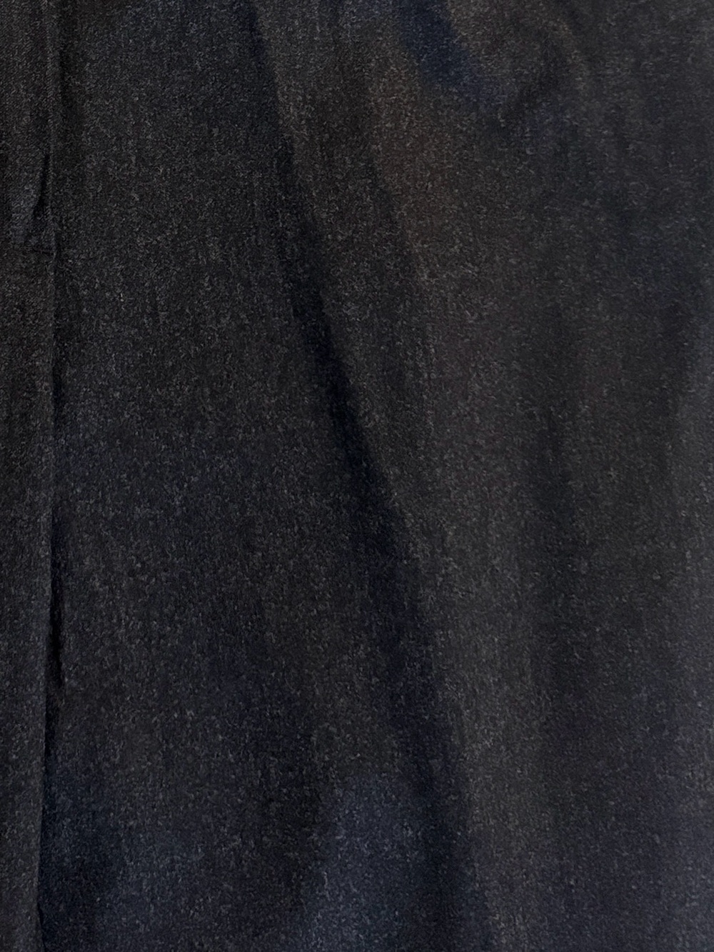 Theory Womens Charcoal Gray Ronne Wide Flared Leg Wool Blend Flannel Size 8 - Picture 6 of 11